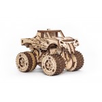 Camion Mare - Set Constructie cu Mecanism Puzzle 3D BELAZ 75710 din lemn 453 piese EWA